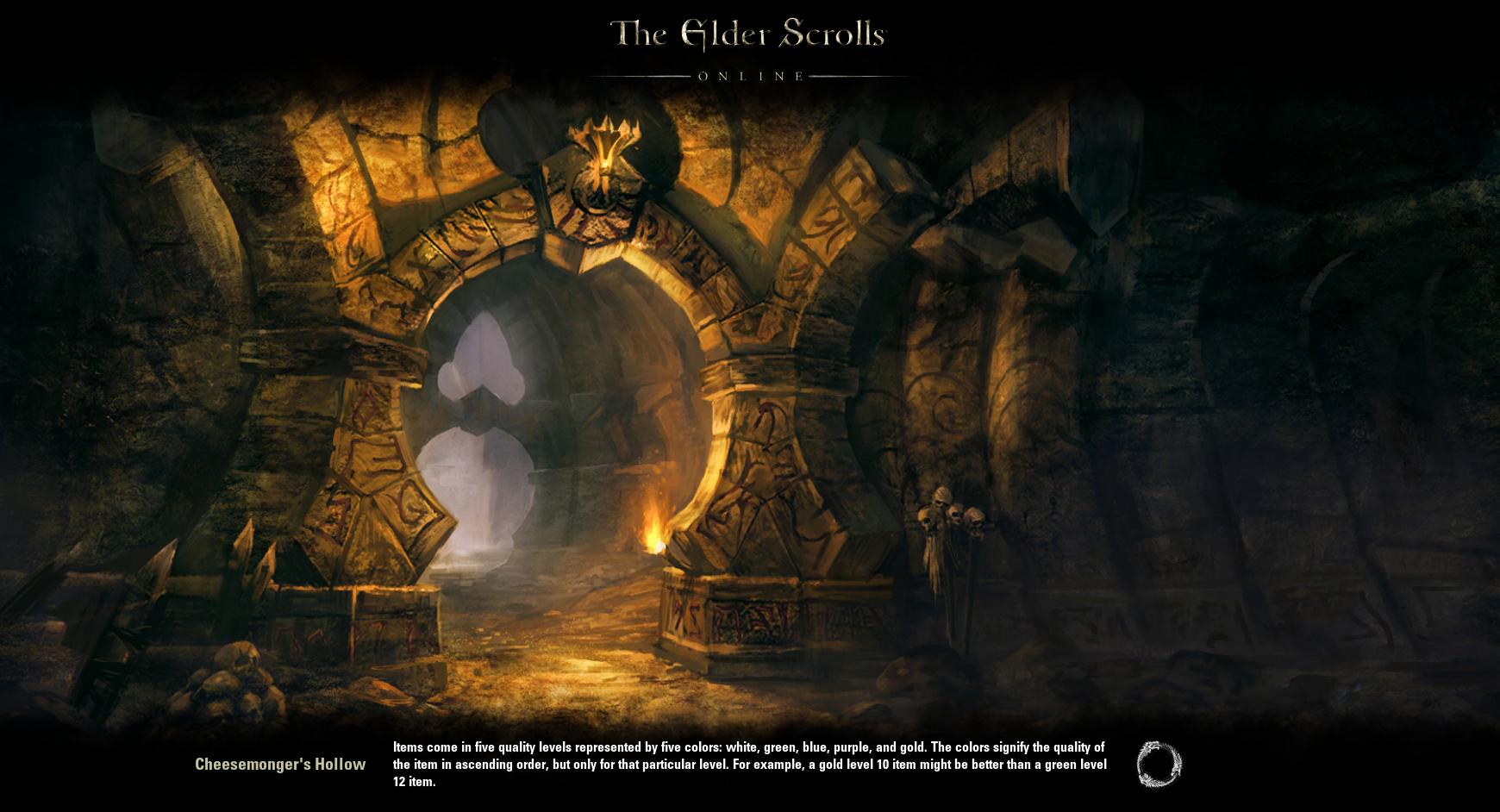 The Elder Scrolls Online load screens